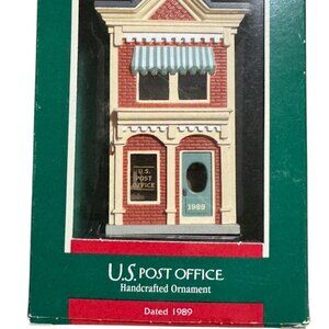 1989 Hallmark‎ US Post Office House 6th Nostalgic House and Shops Ornament